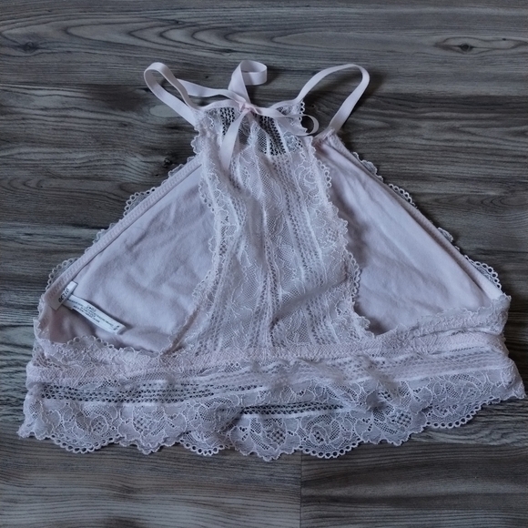 Aerie Bralette Bundle Blue Pink Size Medium - Picture 6 of 7